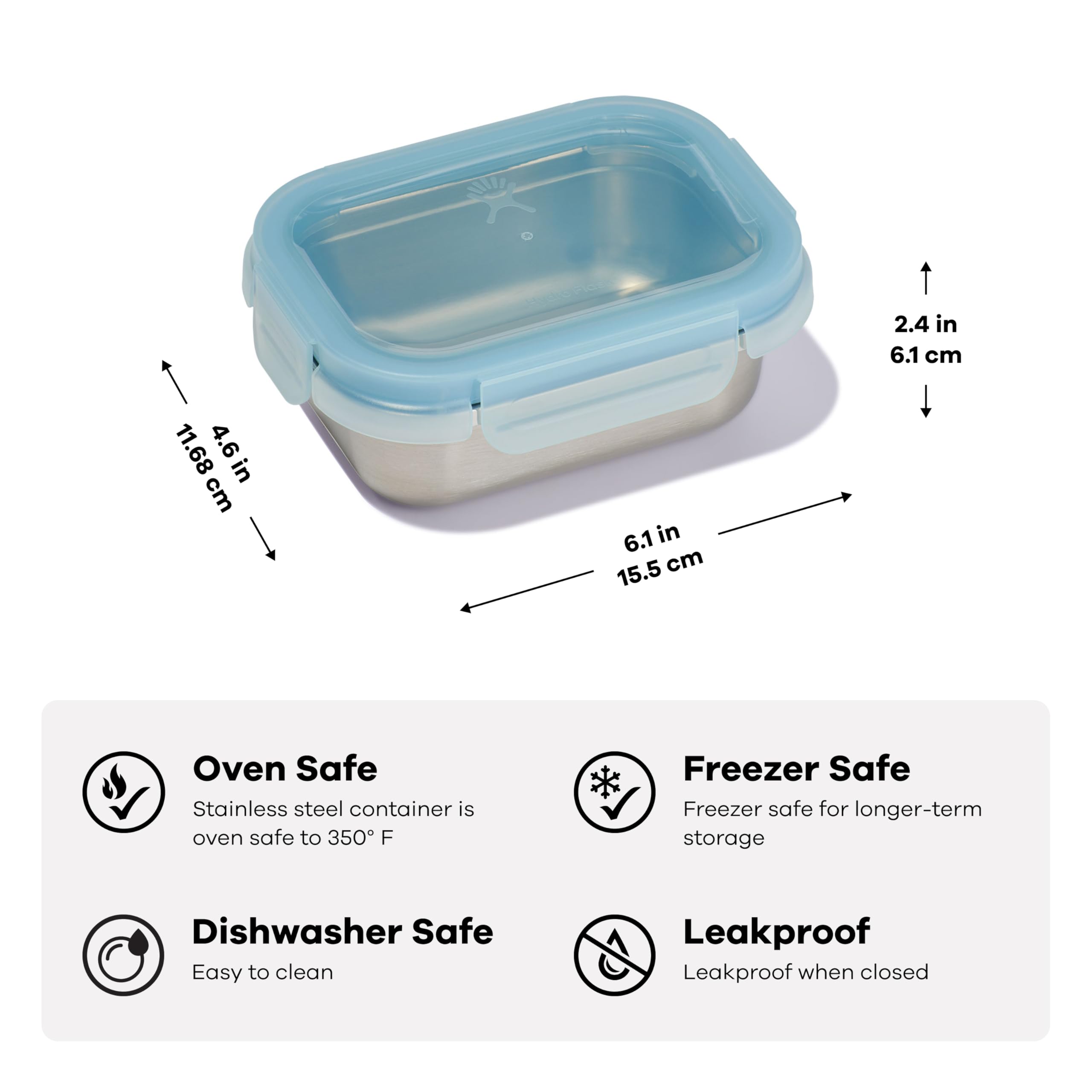 Hydro Flask 2 Cup Food Container Rain - Image 3