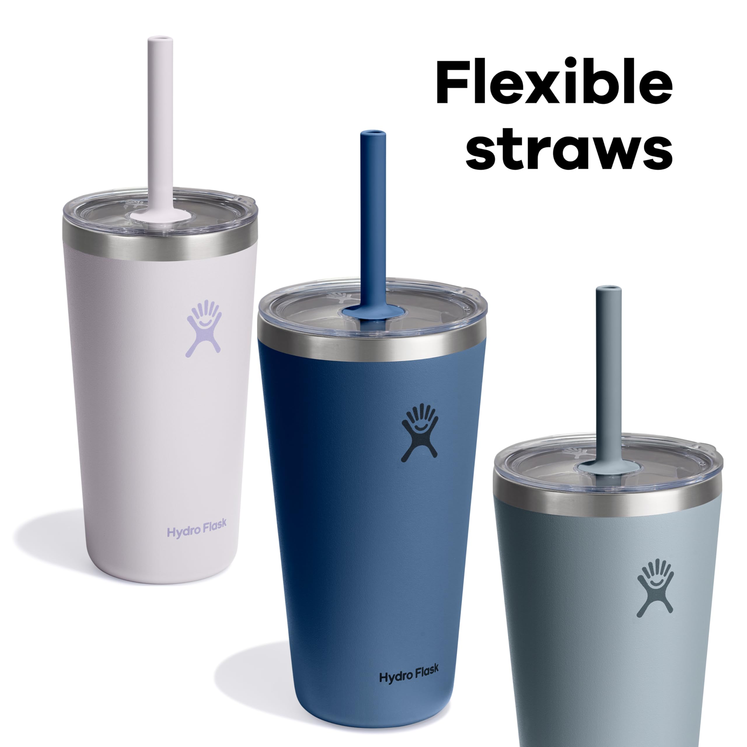 Hydro Flask All Around Tumbler Clear Straw Lid, Insulated Travel Mug, Insulated Coffee Cup - Image 4