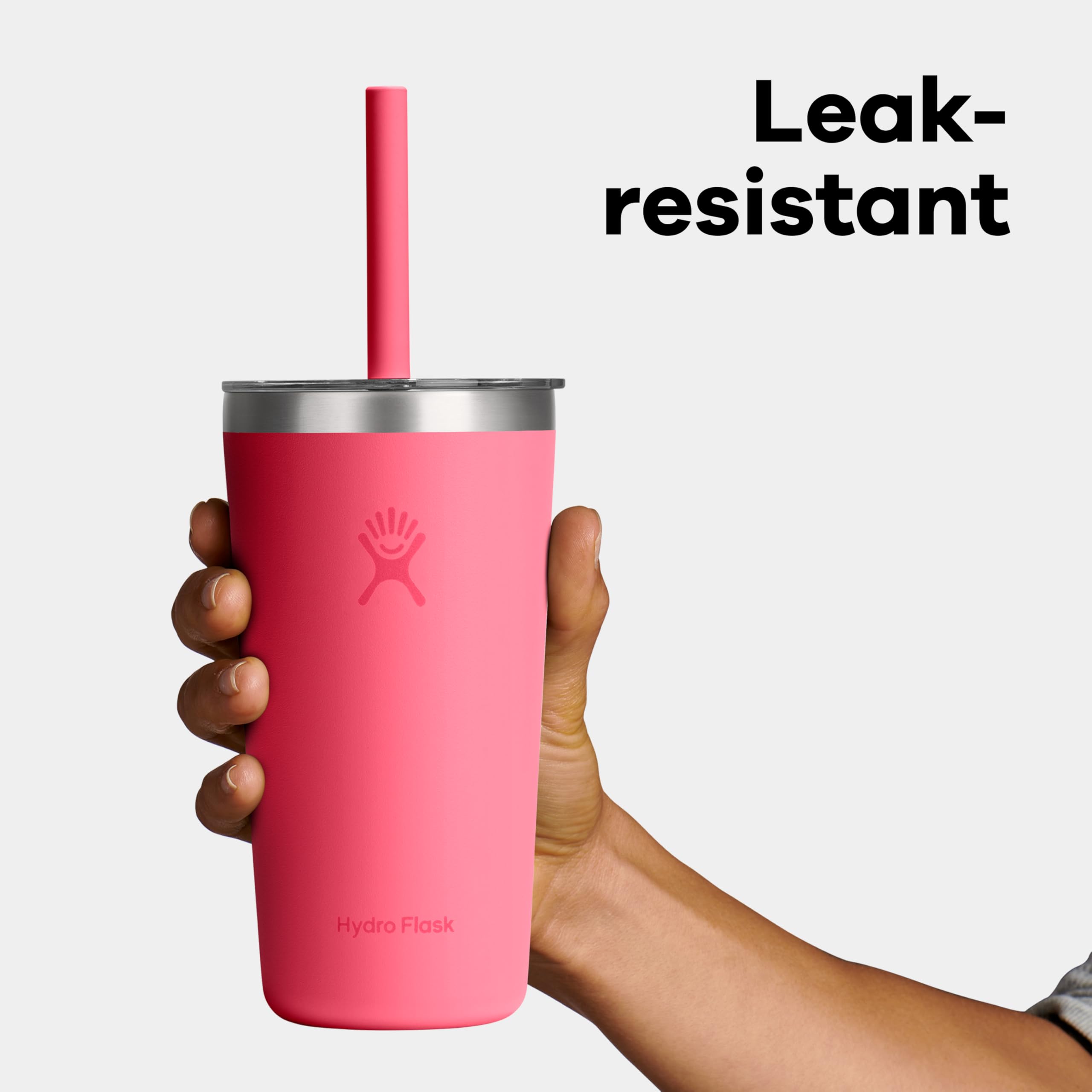 Hydro Flask All Around Tumbler Clear Straw Lid, Insulated Travel Mug, Insulated Coffee Cup - Image 6