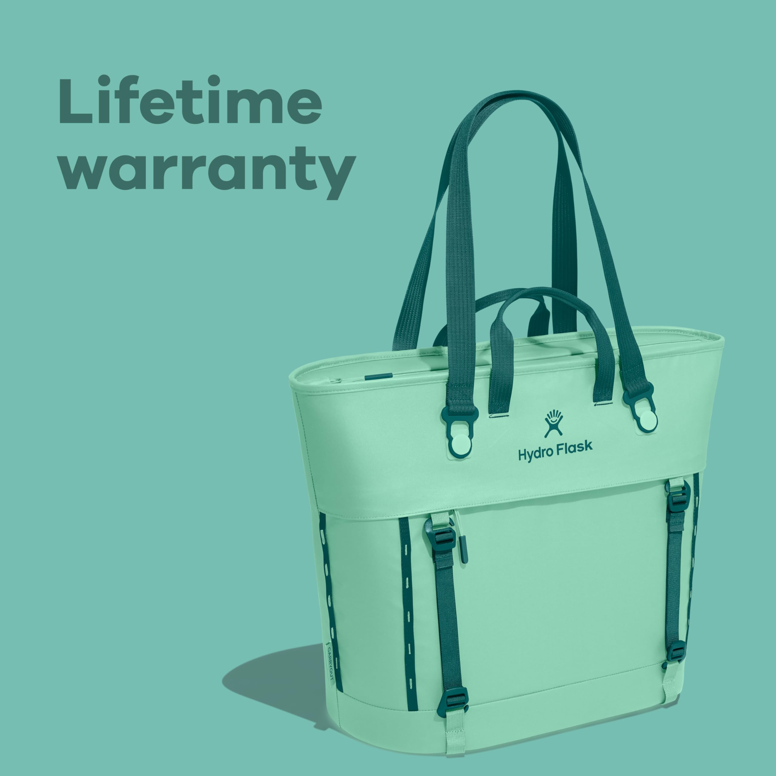 Hydro Flask Carryout Tote - Insulated Tote Bag - 20 L Capacity in Capri Blue - Image 7