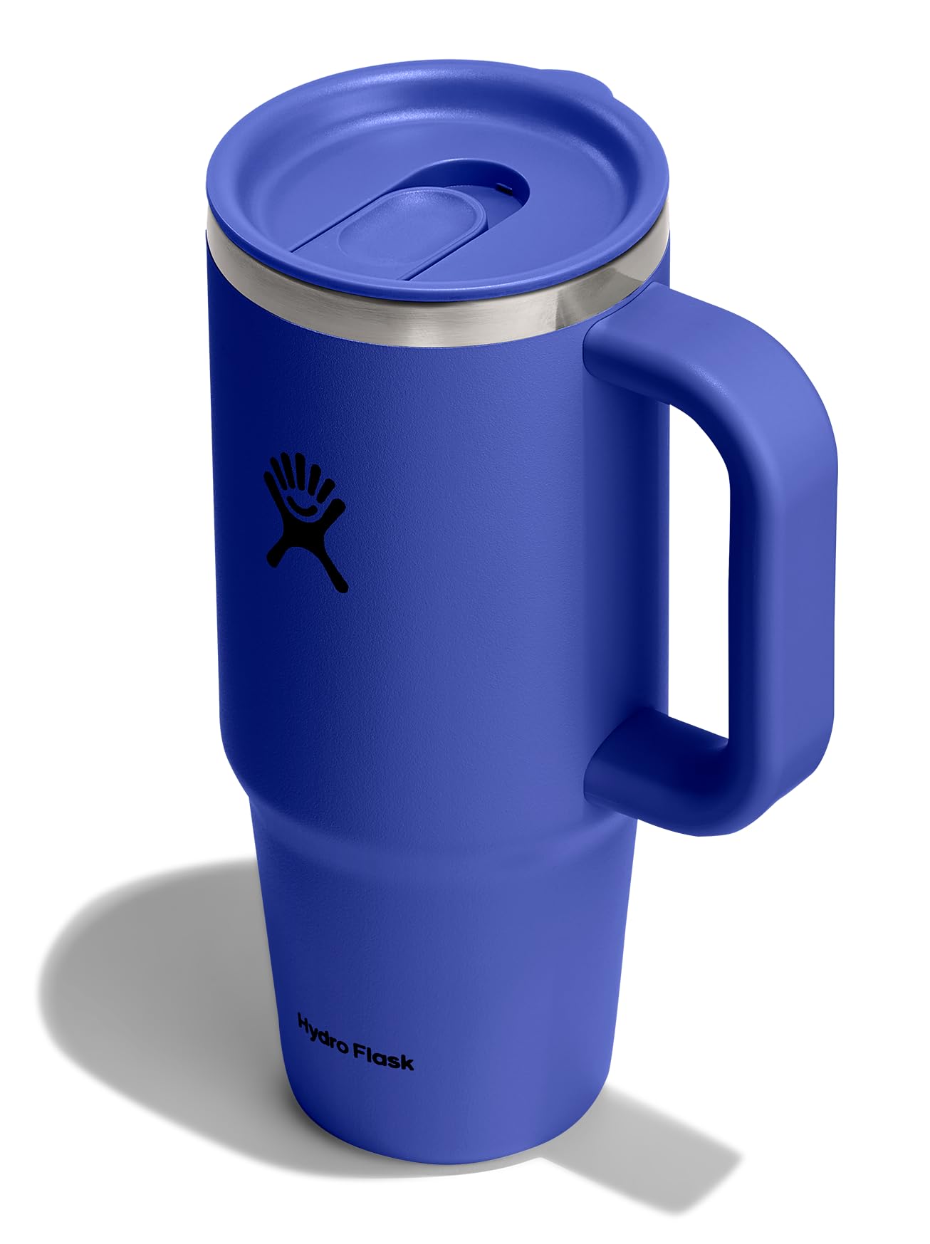 Hydro Flask Coffee Travel Tumbler Mug – Insulated Stainless Steel, Leak Resistant Hot & Iced Coffee Cup 24 Oz Capri Blue - Image 8