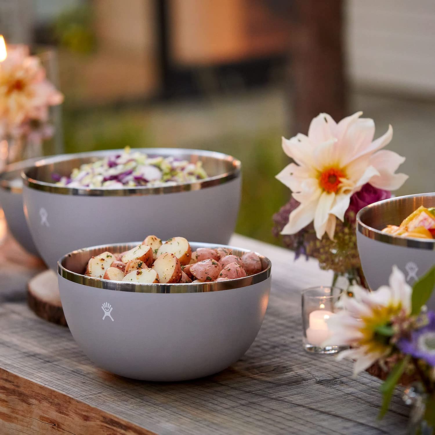 Hydro Flask Serving Spoons Set - Outdoor Kitchen Camping Dinnerware Silverware - Image 4