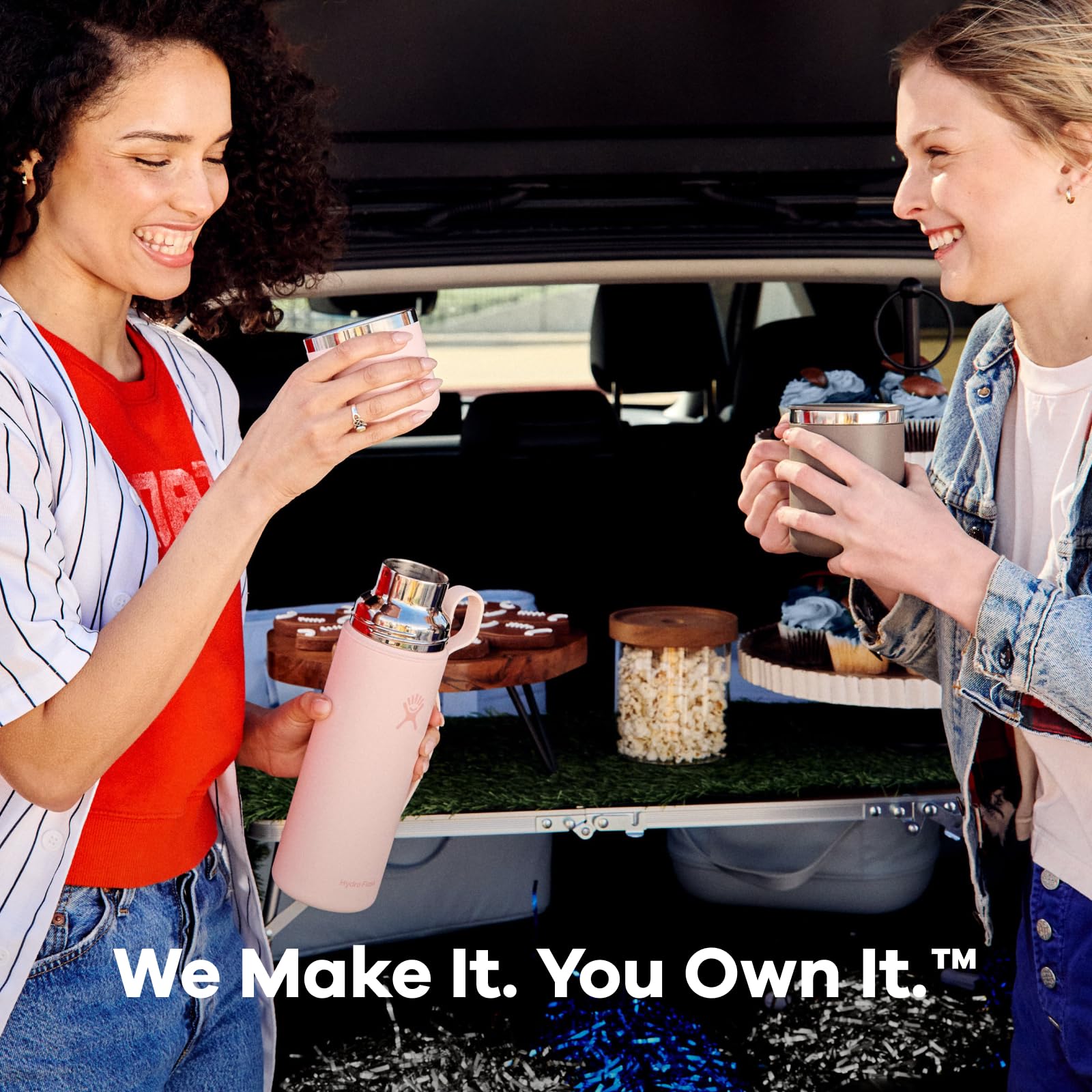 Hydro Flask Hot Flask & Cup – Insulated Stainless Steel, Hot Drink Travel Container for Coffee & Tea 28 Oz Mermaid Green - Image 8