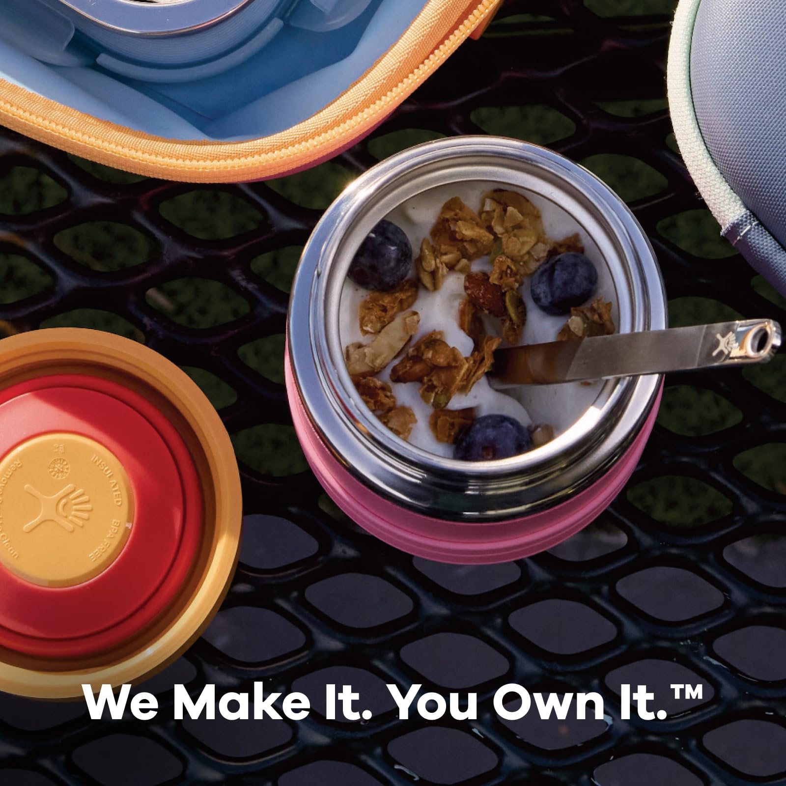 Hydro Flask Insulated Food Container - Snack Container for Kids and Lunch Box - 12 Oz Food Jar in Dahlia Pink - Image 10