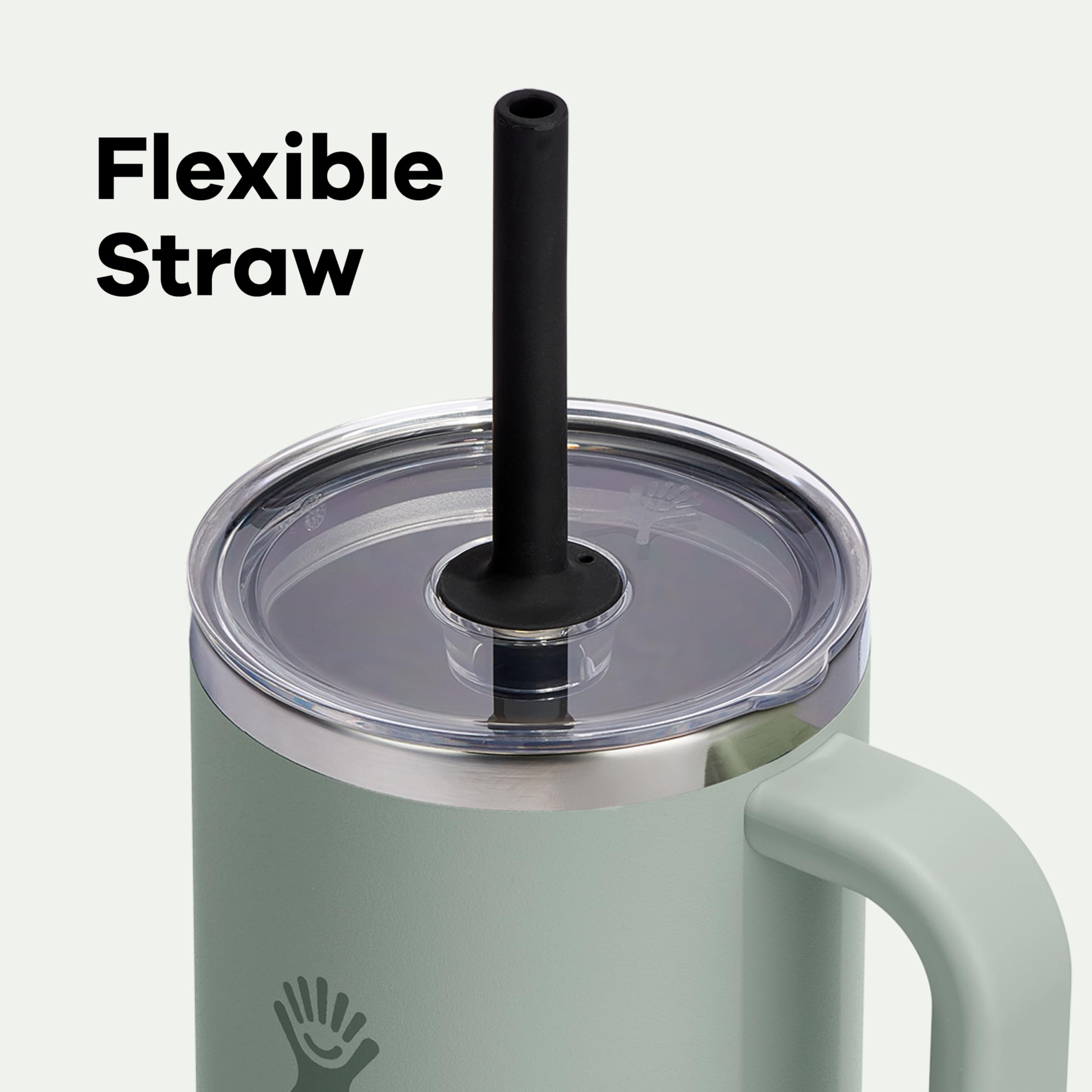 Hydro Flask Large Press-in All Around Tumbler with Clear Straw Lid - Image 5