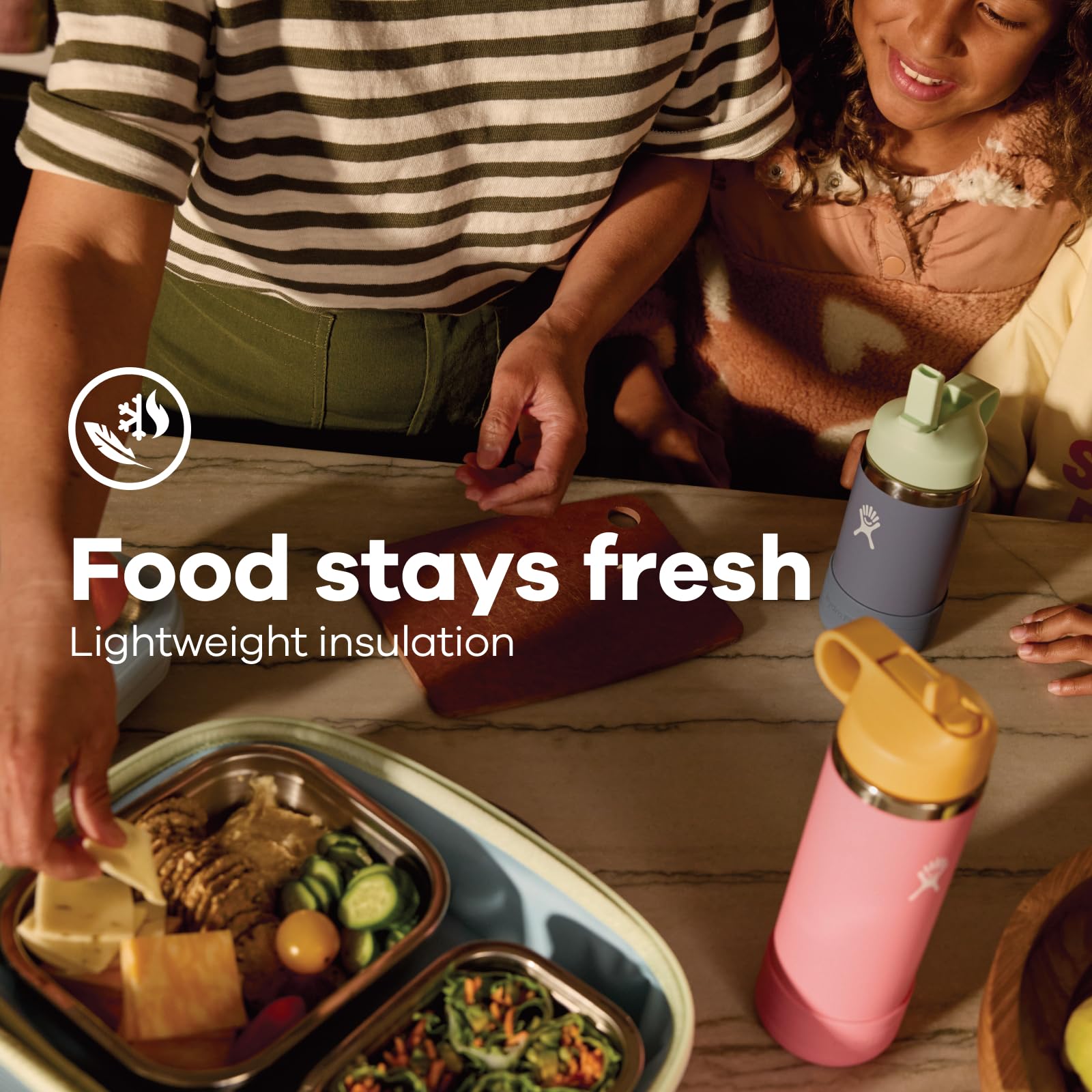 Hydro Flask Lunch Box for Kids - Unisex for Girls or Boys - Insulated Lunch Bag for School in Dahlia Pink - Image 4