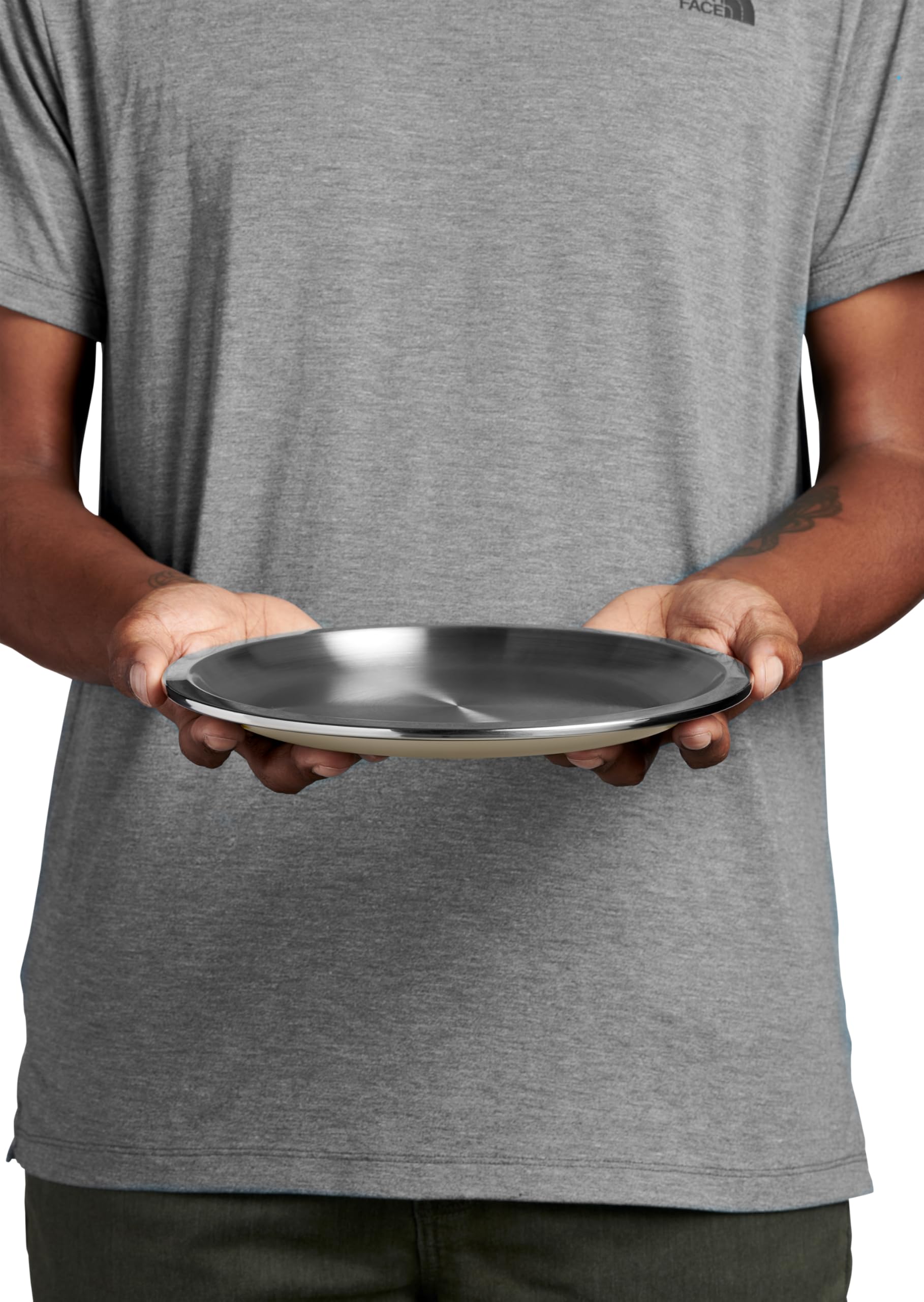 Hydro Flask Outdoor Kitchen Plate – Stainless Steel Reusable Plate – Camping Kitchen Essentials Oat Tan - Image 4