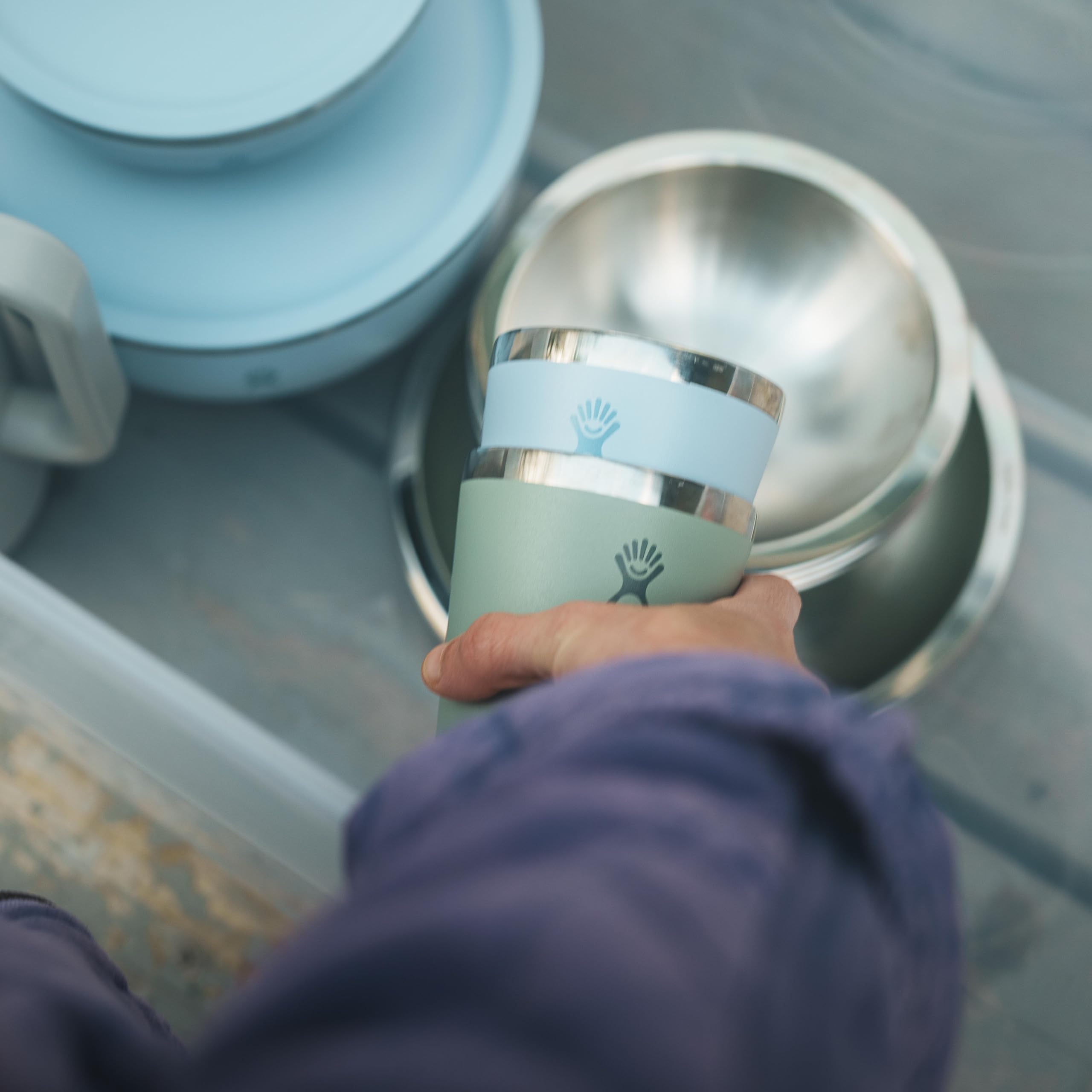 Hydro Flask Outdoor Kitchen Tumbler - Stainless Steel Dinnerware Reusable Camping Gear Mess Kit Cup - Dishwasher Safe, BPA-Free, Non-Toxic - Image 6