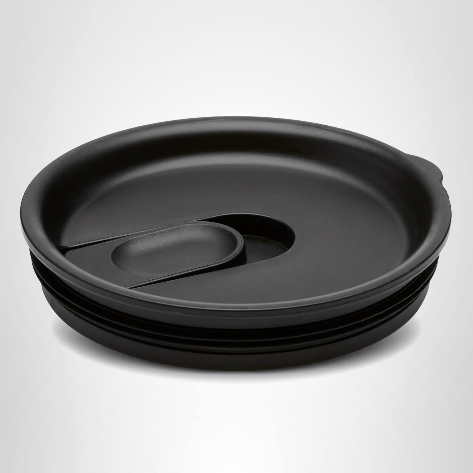 Hydro Flask- Medium Closeable Press-In Lid Black - Coffee Lid Accessory - Image 6