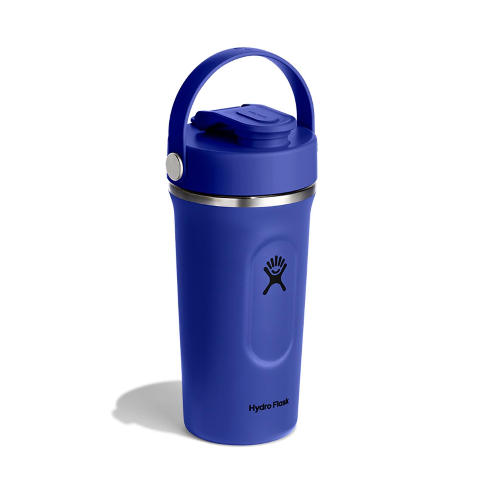 Hydro Flask Shaker Bottle – Insulated Stainless Steel Gym Bottle for Pre Workout & Protein 24 Oz Capri Blue - Image 4