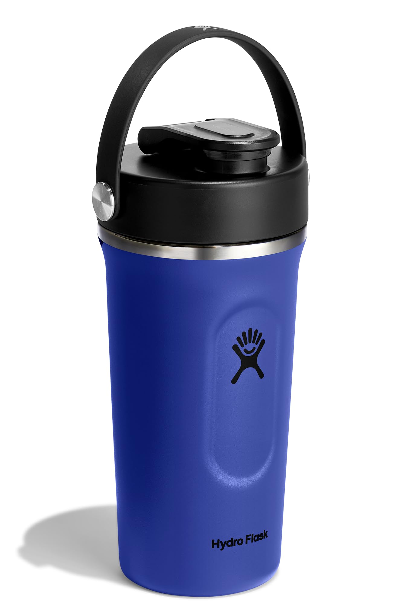 Hydro Flask Shaker Bottle – Insulated Stainless Steel Gym Bottle for Pre Workout & Protein 24 Oz Capri Blue - Image 9