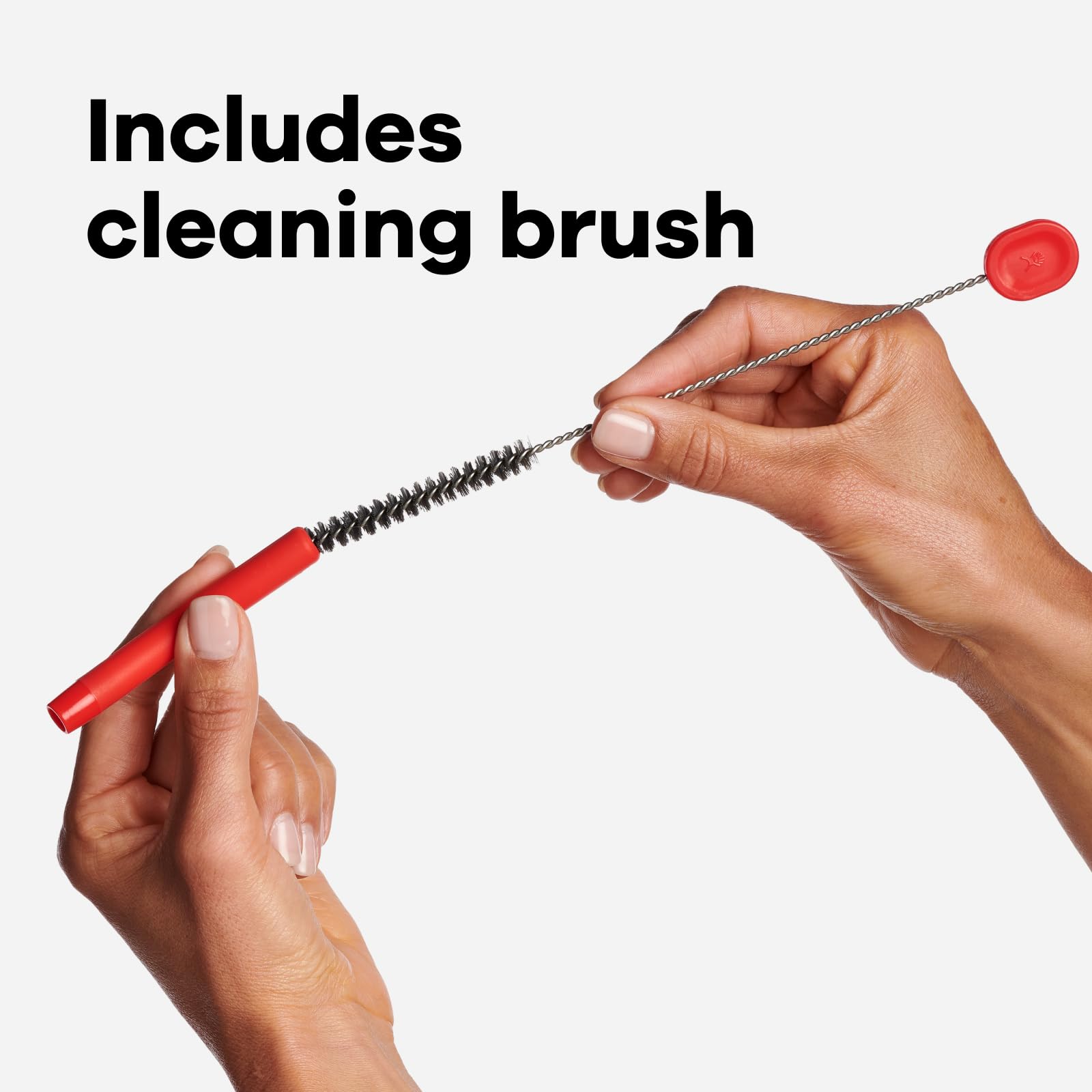 Hydro Flask Stainless Steel Straw Set Goji - Image 5