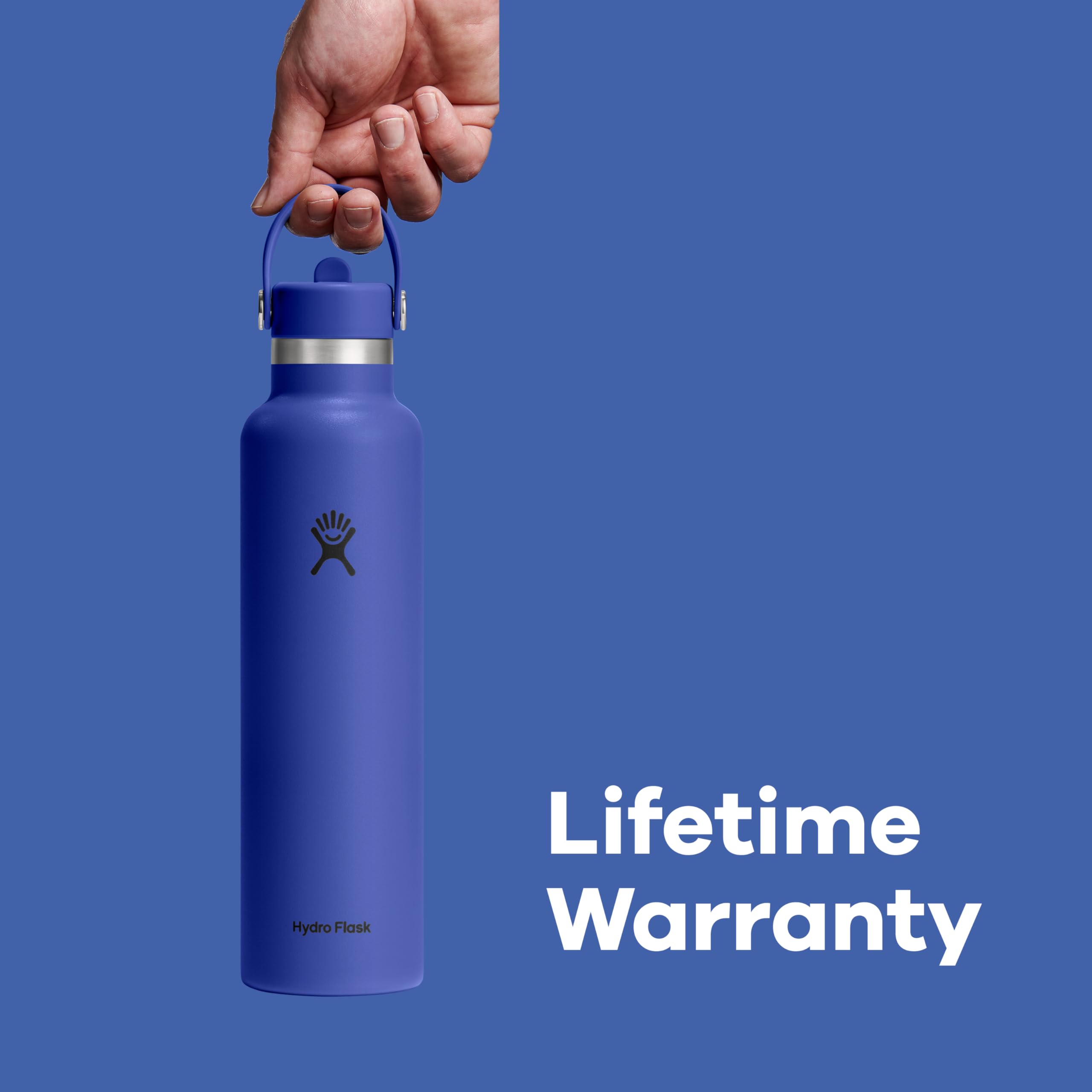 Hydro Flask Straw Cap for Standard Mouth Bottles, Leakproof Straw Lid - Image 4