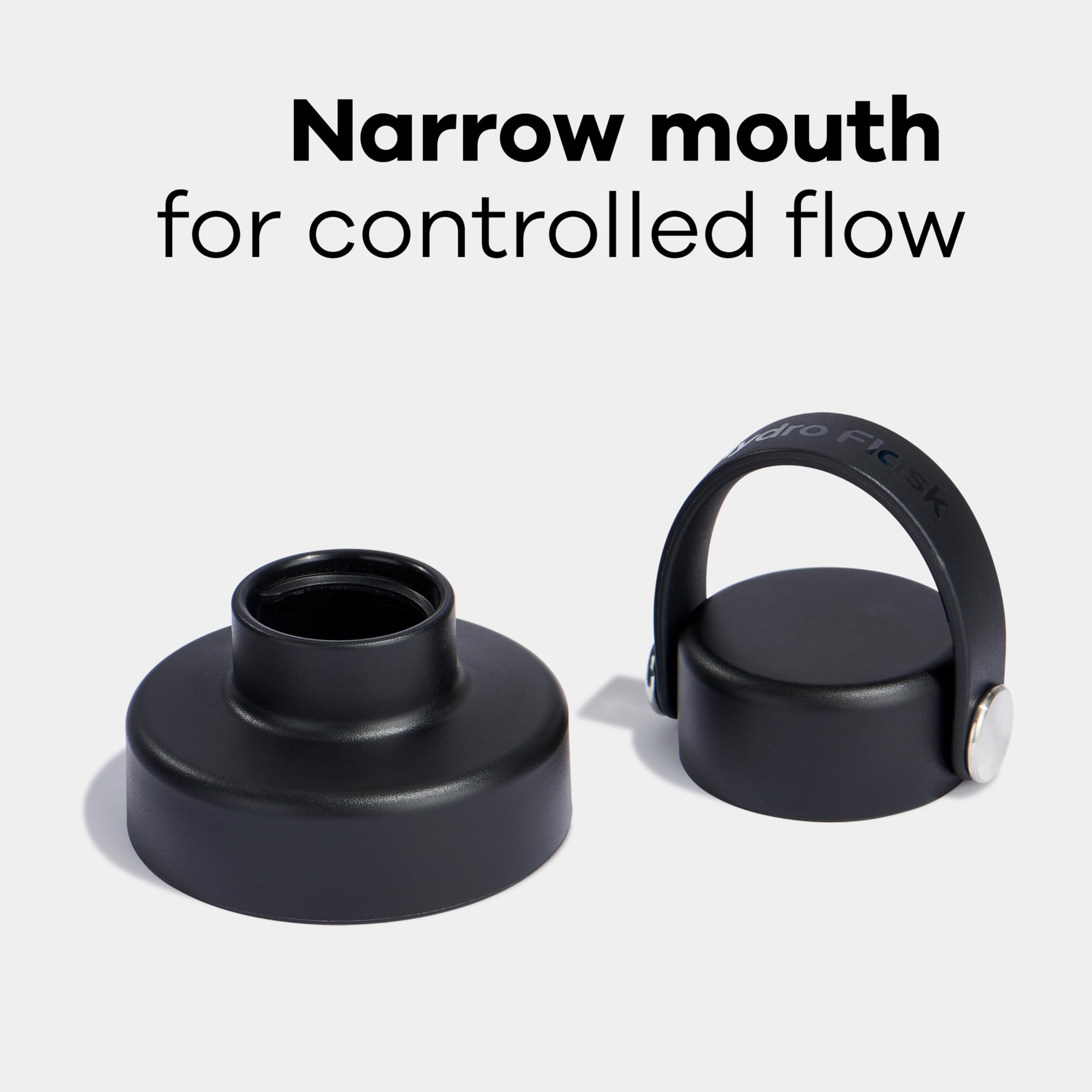 Hydro Flask Water Bottle - Insulated Stainless Steel - Wide Mouth Flex Chug Lid, Non Spill, Leakproof in 24 Oz Mermaid Green - Image 6